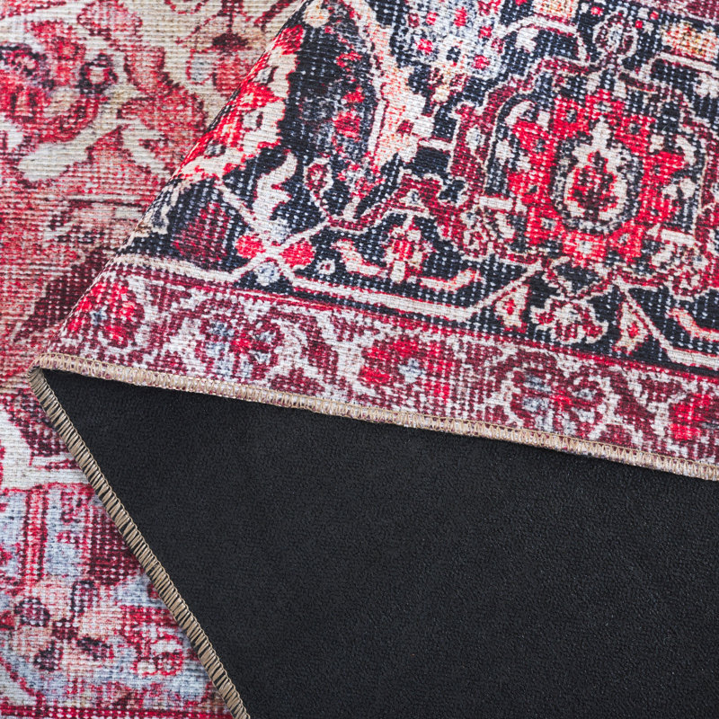 Anelia Performance Machine Washable Oriental Rug, Rectangle 8' x 10'