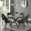 Gundolf Round Metal Base Dining Table-880138334