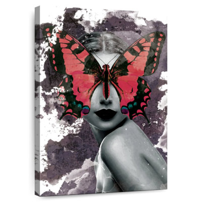 Brampt Butterfly Lady Paint Splatter