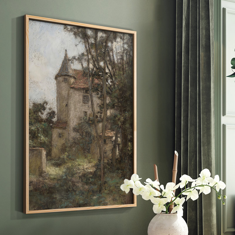 «Vintage Landscape CC III» sur, Naturel, H 14 po x l 11 po