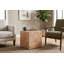 Table basse carrée en bois aggloméré de style naturel, table d'appoint. Table d'appoint de salon, de table d'appoint ou de table de chevet en bois aggloméré de style Wabi-sabi. 15,7 po x 15,7 po x 15,7 po, combinez librement 3 tailles,