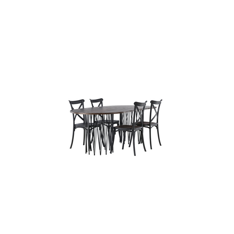 Brada 4 - Person Dining Set