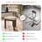 Modern Dining Chairs Not Assembled Need, Set Of 2, Beige With Brown Solid Wood Legs-1026423429