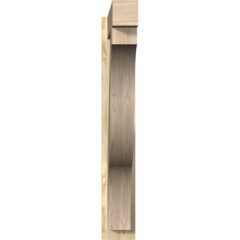 Funston Block Outlooker, 6" W Douglas Fir (Rough Sawn), 36" D x 40" H