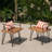 Outdoor Industrial Wood And Metal Chair