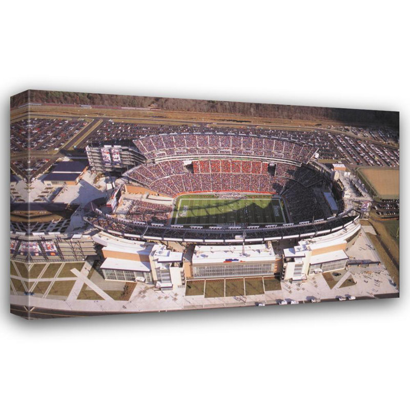 Gillette Stadium, 15" H x 24" W