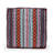 Hamlet Square Pouf, White, Yellow And Multi Red