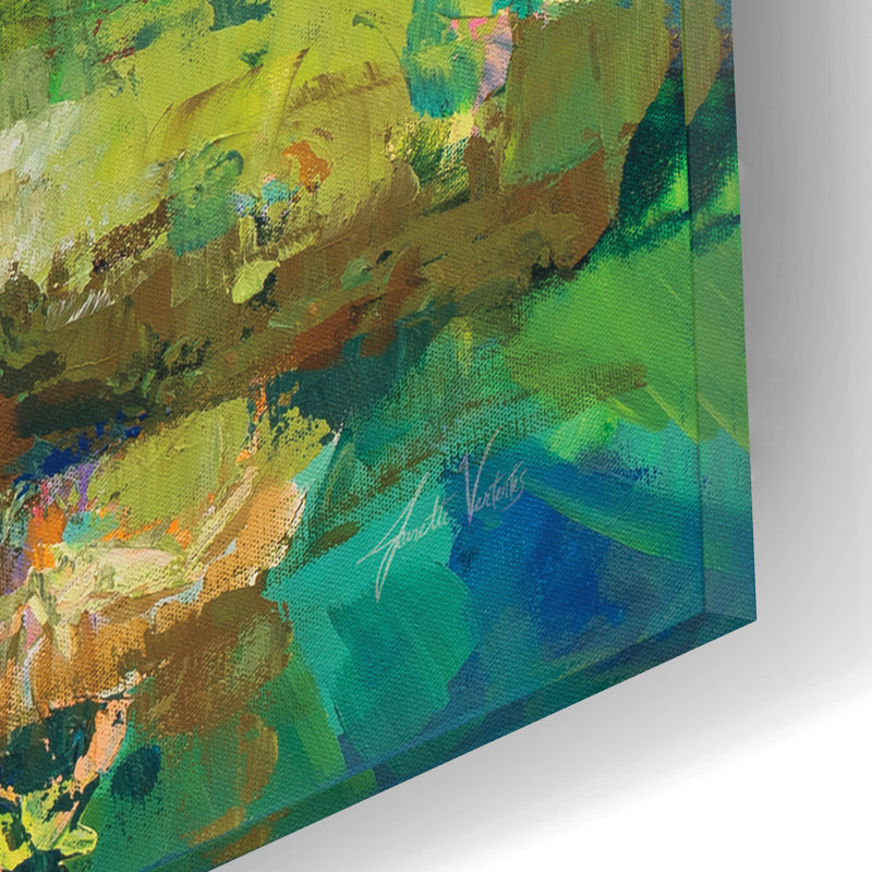"Reflections" par Jeanette Vertentes, H 12 po x l 16 po x P 0,13 po