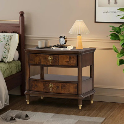 Table de chevet de style traditionnel 1pc