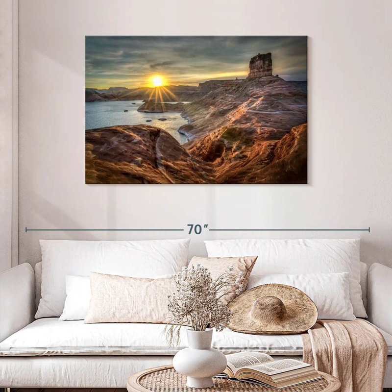 Alvord Lake Powell Sunrise, 30" H x 45" W