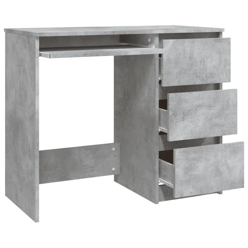 Raeburn Writing Desk, Concrete Grey