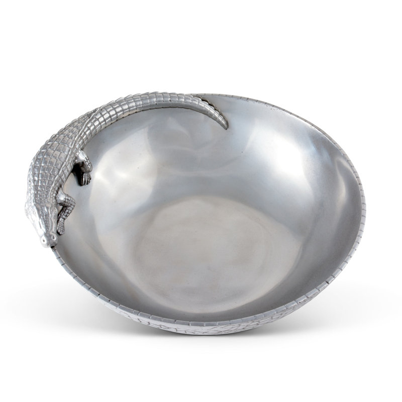 Alligator Serving Bowl
