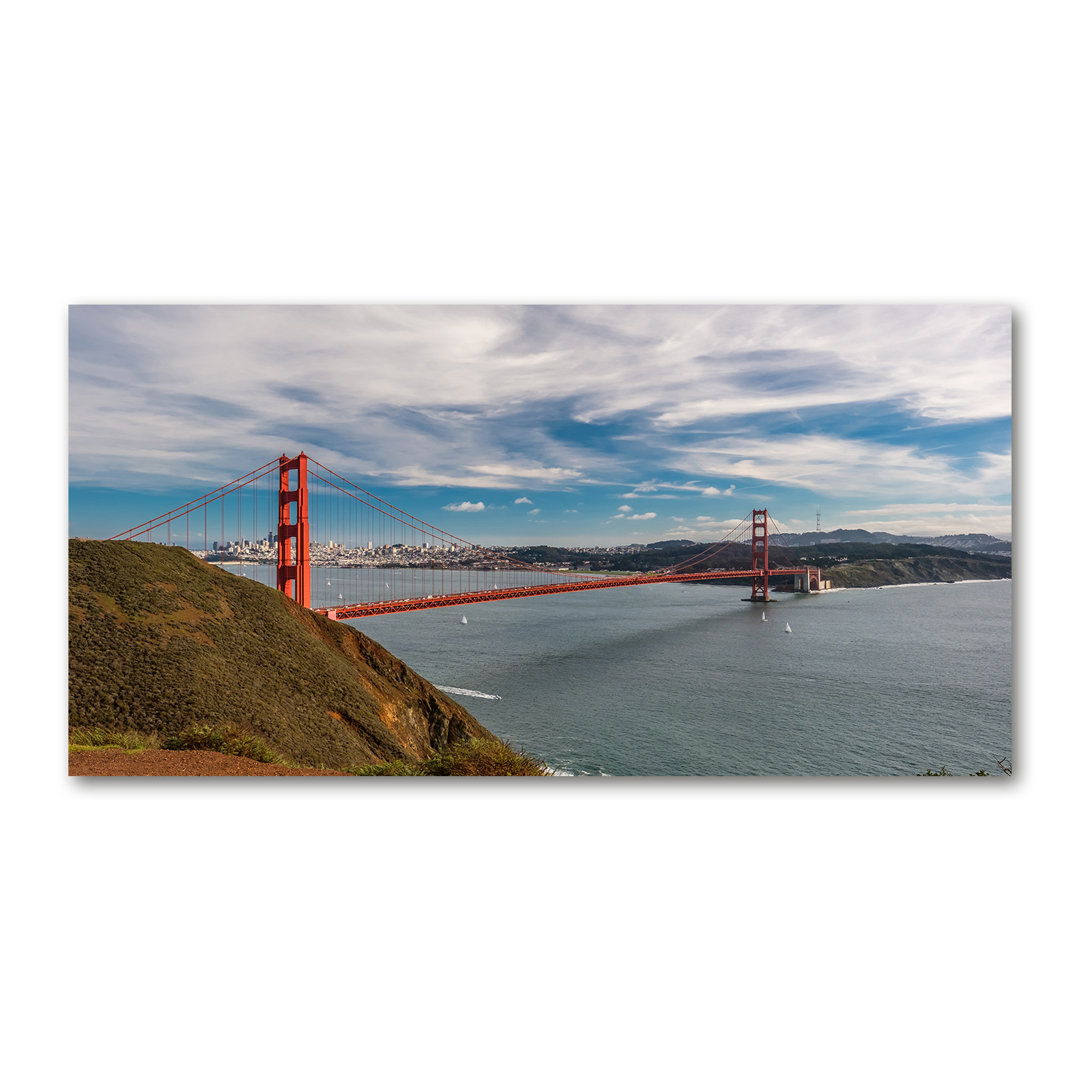 San Francisco Bridge - Wrapped Canvas Print