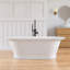 Baignoire de trempage profonde 66 po