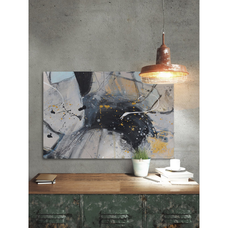 Speak In Silence - Wrapped Canvas Painting, 101cm H x 152cm W x 3.81cm D