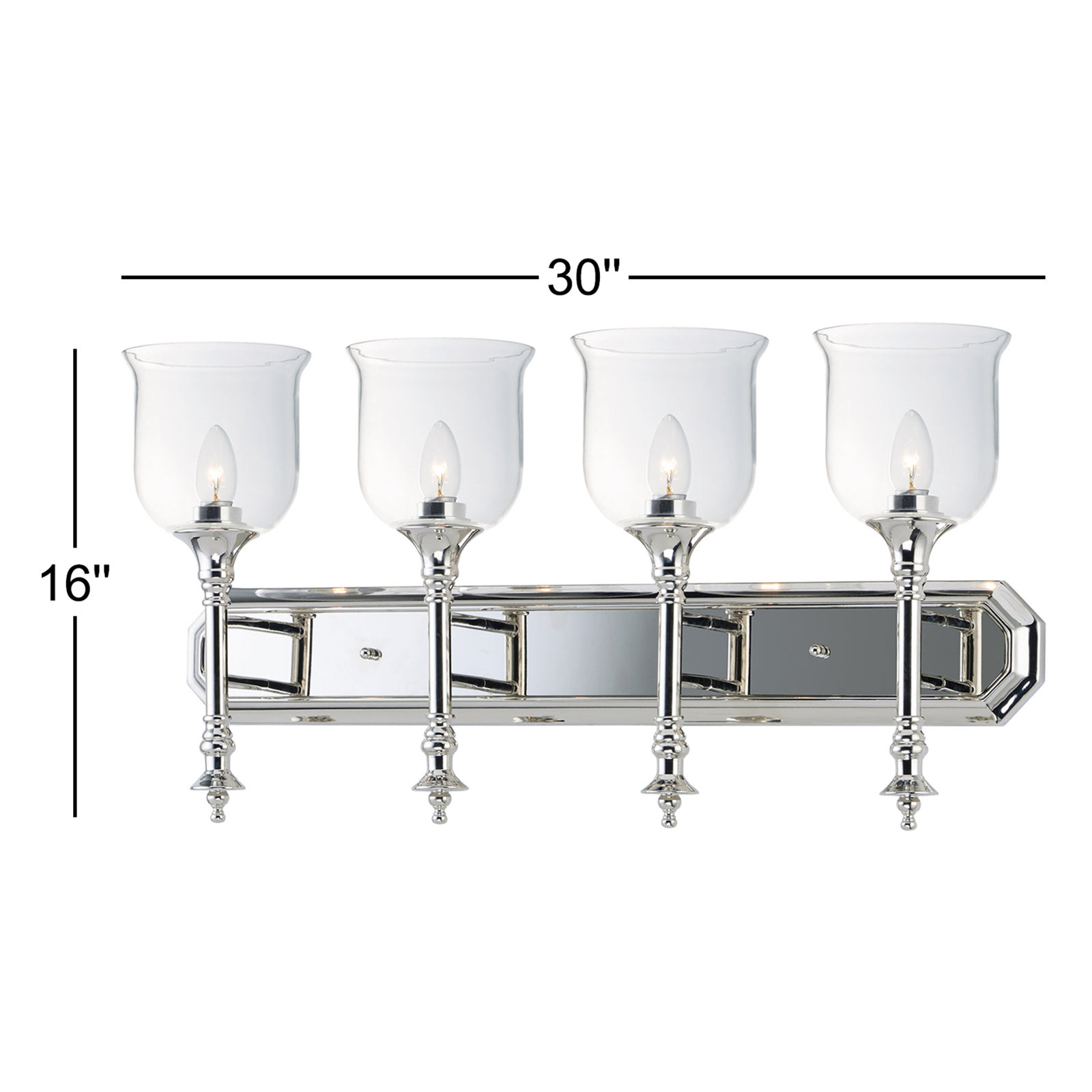 Bryton 4-Light Vanity Light