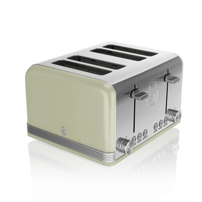 Retro 4 Slice Toaster