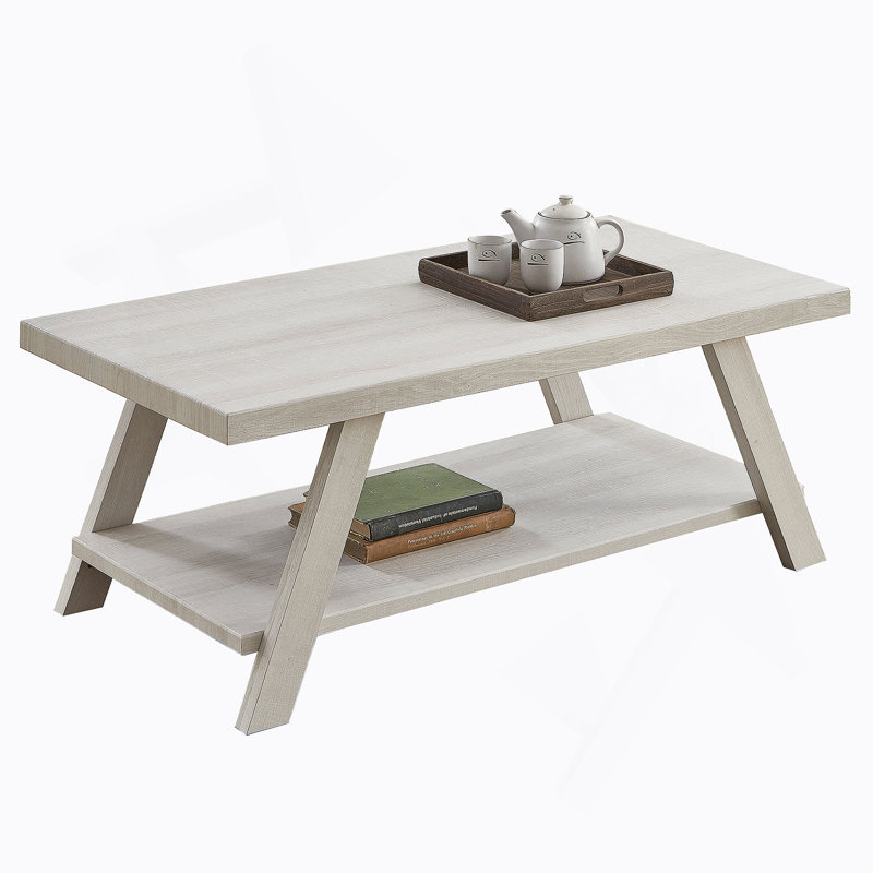 Table basse Contemporary, Blanc, Blanc