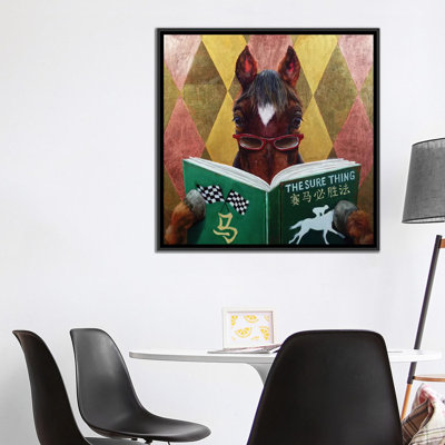 «Wise Bet», impression sur toile