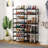 32 Pair Stackable Shoe Rack-557326301