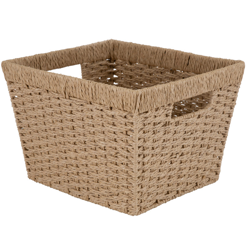 Simplify Wicker Decorative Basket, 29