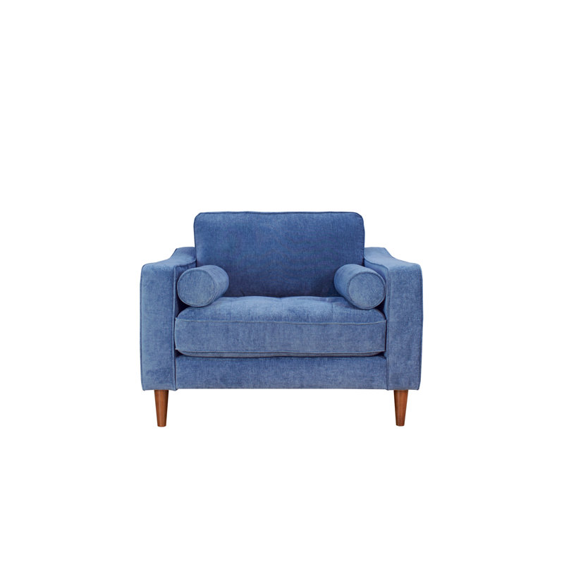 Chaise Anderson - bleu denim, Bleu