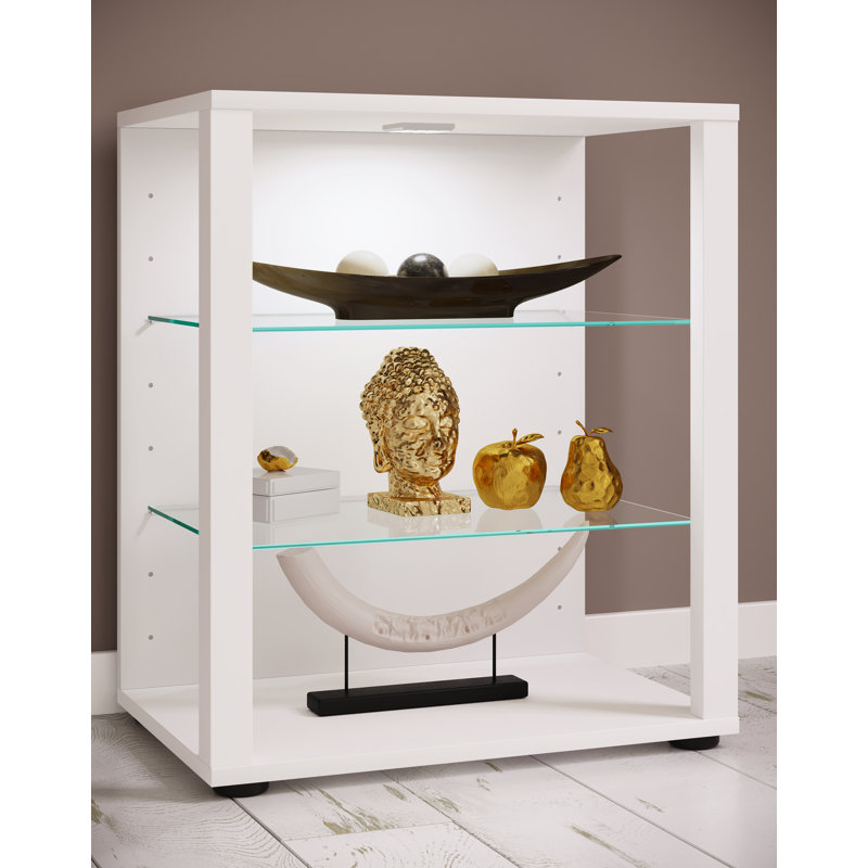 Canyla Display Cabinet, White
