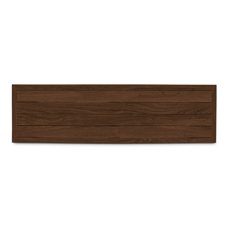 Solid Wood Teak Outdoor Bench