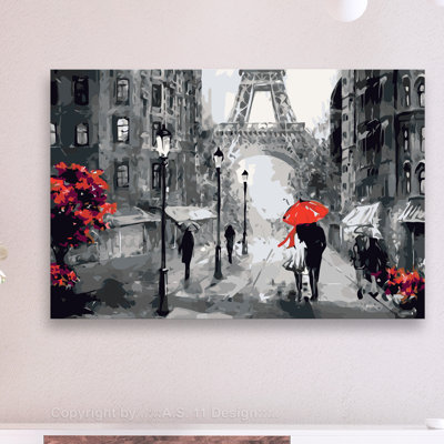 " From Paris With Love " Painting Print