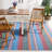 Montauk Flat Weave Cotton Striped Rug-1381825444