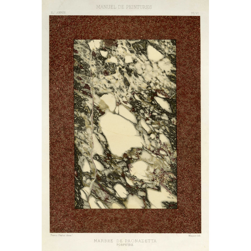 Marble Varieties V by Baxter Mill Archive - Wrapped Canvas Graphic Art, 18" H x 12" W