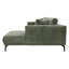Riviera 4 Seater Corner Sofa, Fabric, 286cm Modern L-Shaped with Metal Legs-138465303-144078391