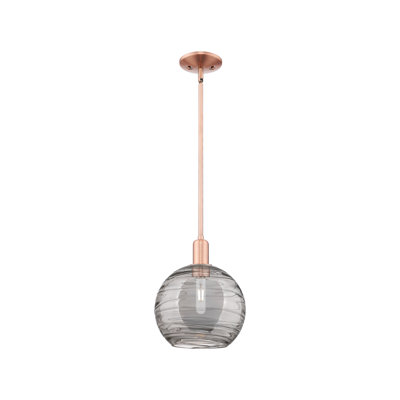 Arcadia - Athens Deco Swirl - Mini-luminaire suspendu 1 tige