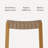 Maven Lane Emerson Kitchen Stool with Faux Leather Upholstery-1365757251-1366215889