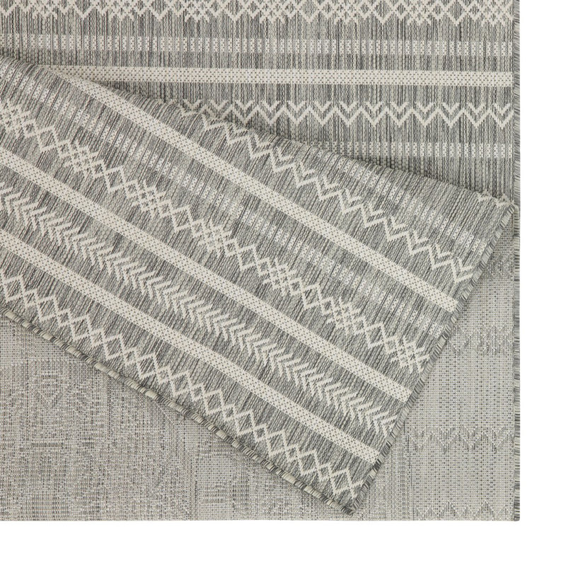 Stain-resistant Polypropylene Flatweave Rug - Indoor Outdoor Use For Family & Pet Spaces