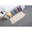 Beige Antique Small Rug With Faded Oushak Design Ideal For Bathrooms And Other Small Spaces