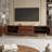 Mid-Century Modern TV Stand for 60+ Inch TVs, TV Console with 2 Storage Cabinets and 2 Drawers, Entertainment Center-1599355608-1590267692