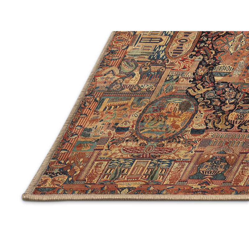 Ceaira Oriental Indoor Rug, Rectangle 6' x 9'