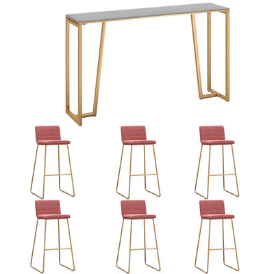 Tabourets et tables de luxe et luxueux