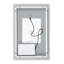 Miroir de salle de bain mural Luba-1966947644