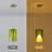 1-light Green Single Pendant with Bulb Included