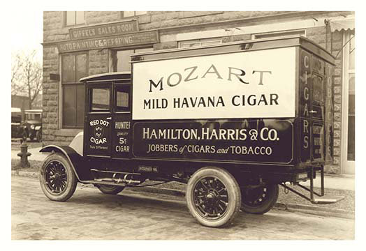 « mozart doux truck », reproduction de photo à la havane