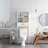 Versatile Bathroom Storage Cabinet With Drawer And Shelves, Space-Saving And Functional Design.