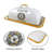 August Grove® Corabell Metal Butter Dish