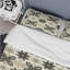 Ensemble de housse de couette transitionnelle brun beige et floral Garden Beauty III-109161118