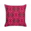 Zakaryan Mezzano Indoor / Outdoor Geometric Pink Square Scatter Cushion With Filling