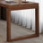 Light-walnut Rectangular Solid Wood desk-1253497323