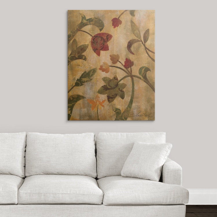 «Woven Dreams II» par Silvia Vassileva, reproduction d'art, H 48 po x l 38 po x 1,5 po, Toile