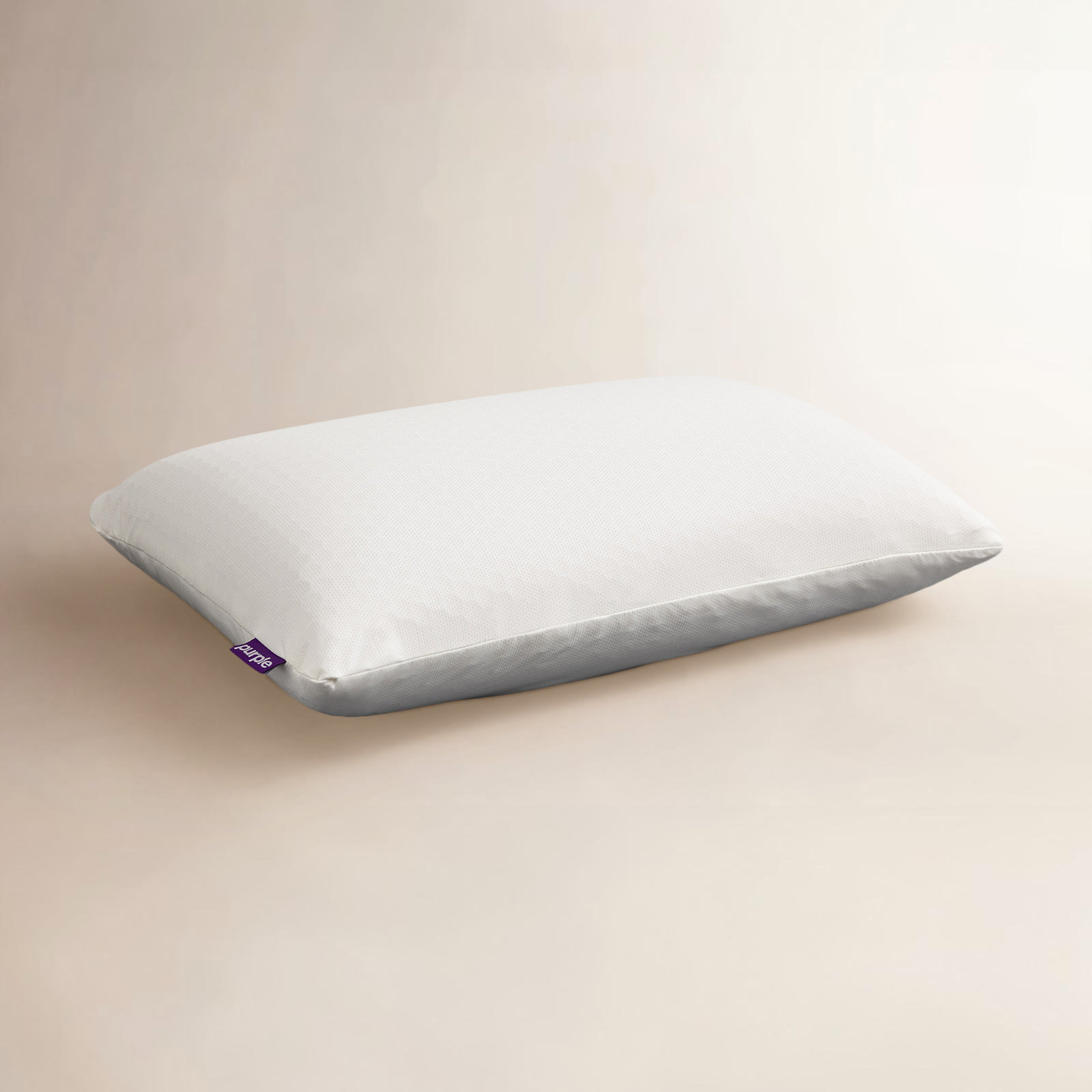 Premium Grid Plush Cooling Pillow, Standard Pillow, Low