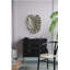Décoration murale feuille d'or 24,8 x 17,3 x 2 po Monstera